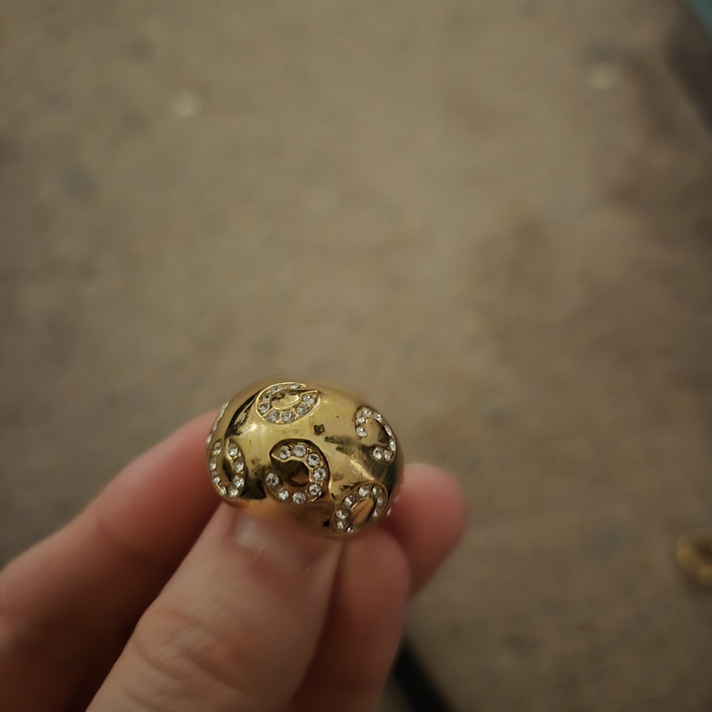Coach Gold Ring - Picture 2 of 4